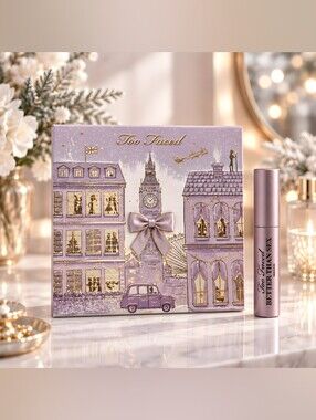 Limited Edition Too Faced Eyeshadow Palette W/Travel- Sized Better Than Sex Masc